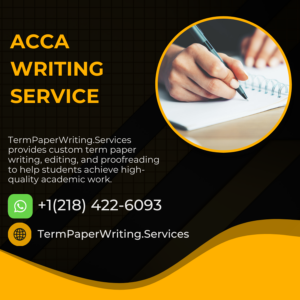 ACCA Writing Service