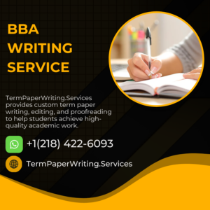 BBA Writing Service