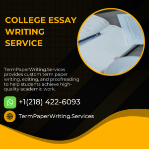 College Essay Writing Service