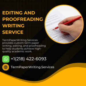 Editing and Proofreading Writing Service