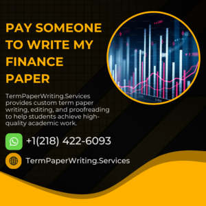 Pay Someone To Write My Finance Paper