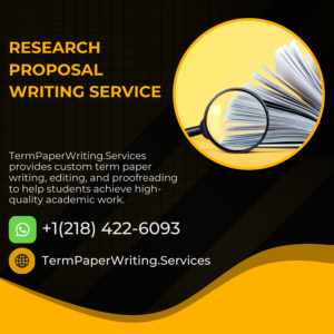 Research Proposal Writing Service